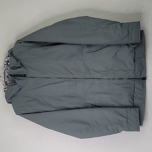 Women's Burton The White Collection Jet Set Jacket Dry Ride Grey Medium